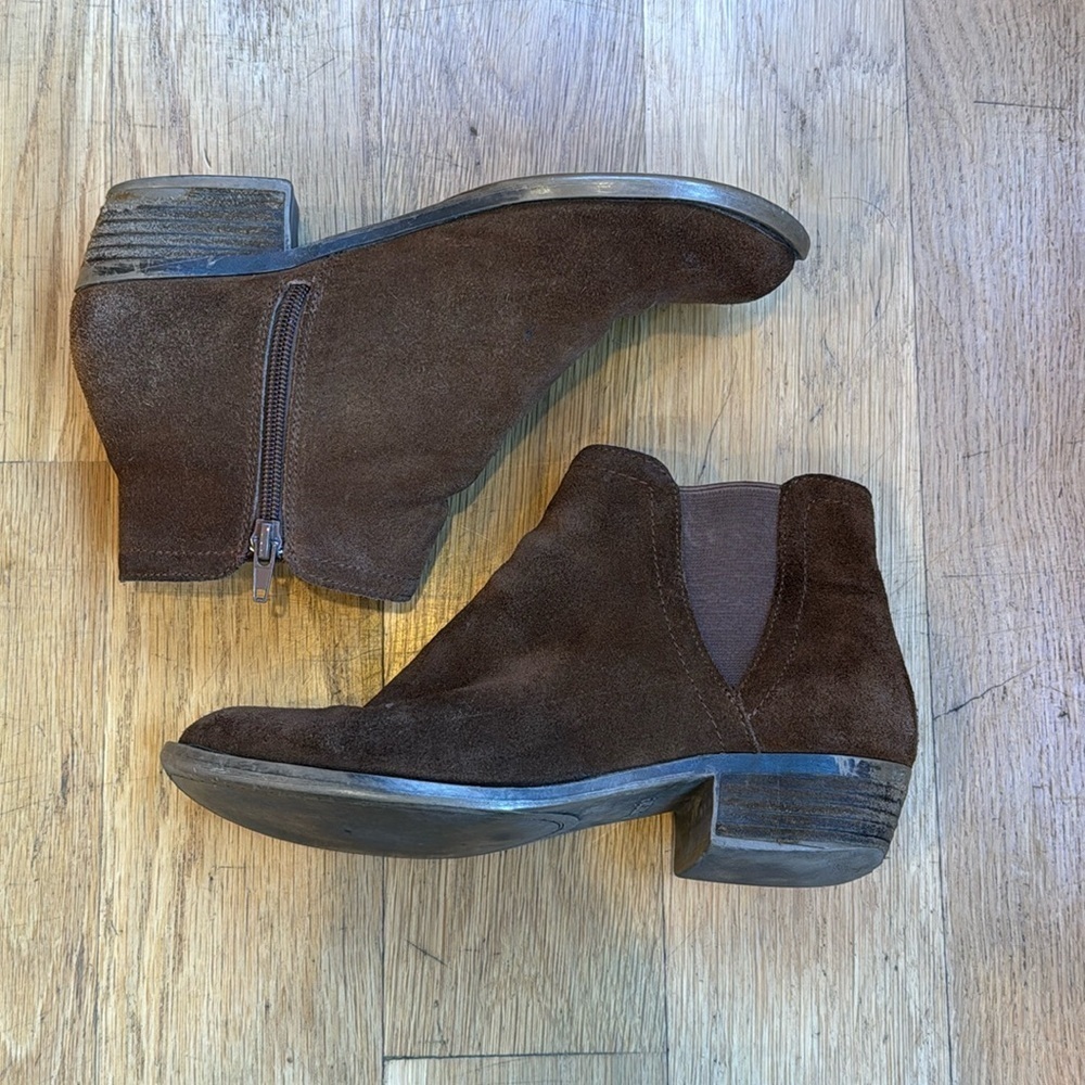 Kenzie Tan Leather Bootie, 8M